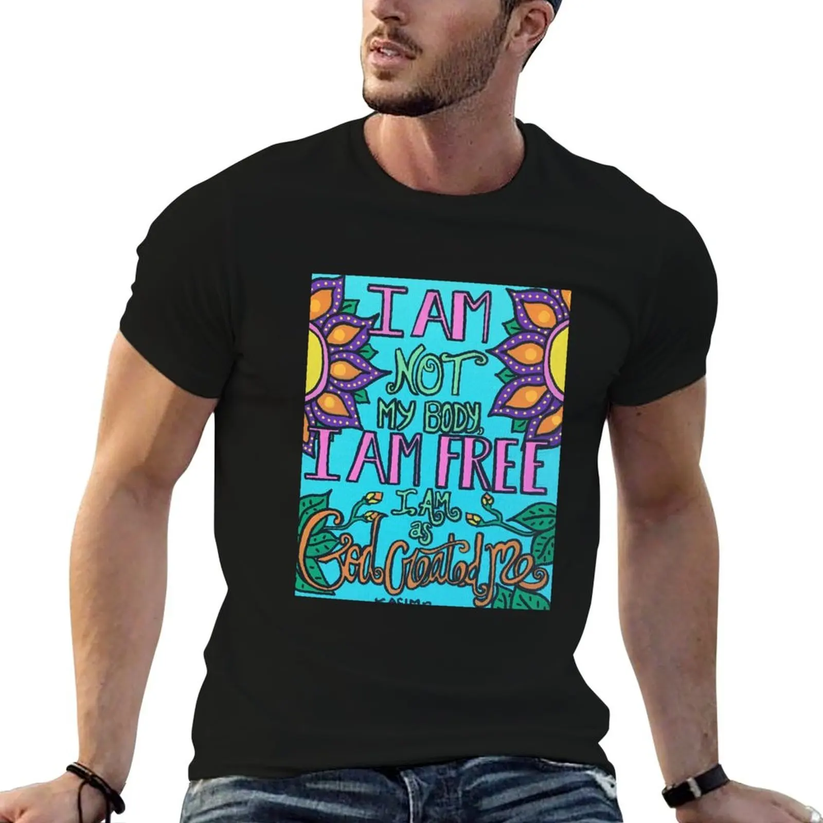 T-shirt « I Am Entitled to Miracles » pour homme, en coton, drôle et essentiel, t-shirt graphique amusant pour homme