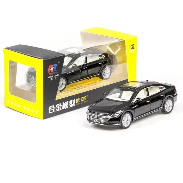 1:32 cc vw Volkswagen cc Druckguss Metall Spielzeug auto Modelle 6 zu öffnende Türen Modell Sound und Licht zurückziehen Geländewagen Spielzeug für Kinder