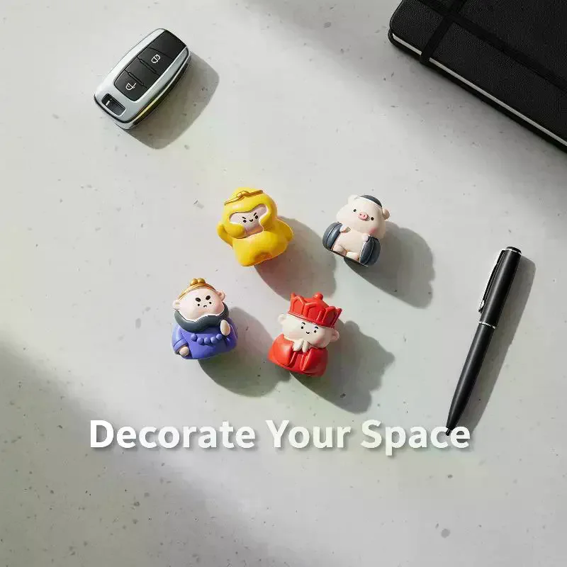 Office Desk and Car Cartoon Ornament Styled After Journey To The West