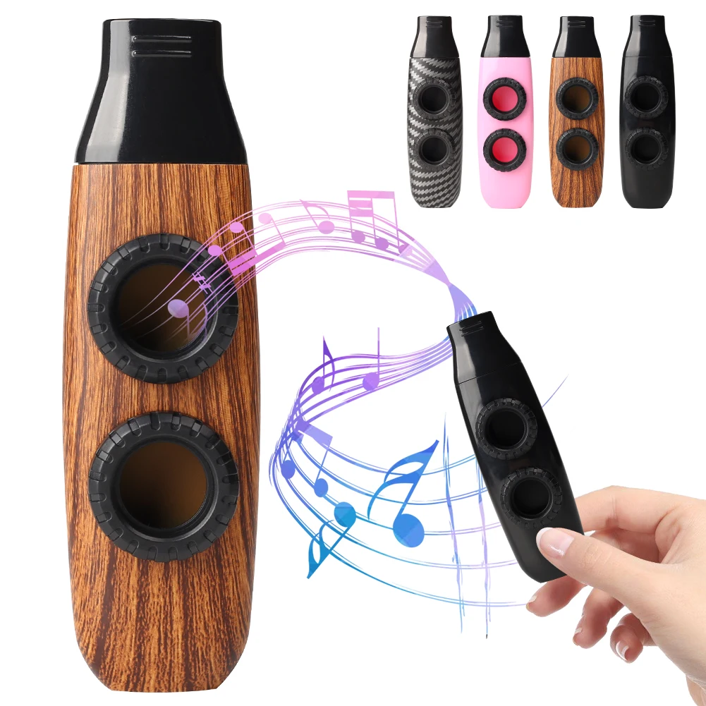 Small Kazoo Musical Instrument Portable Simple Kazoos Instrument Professional Gifts for Kids Adults Beginner