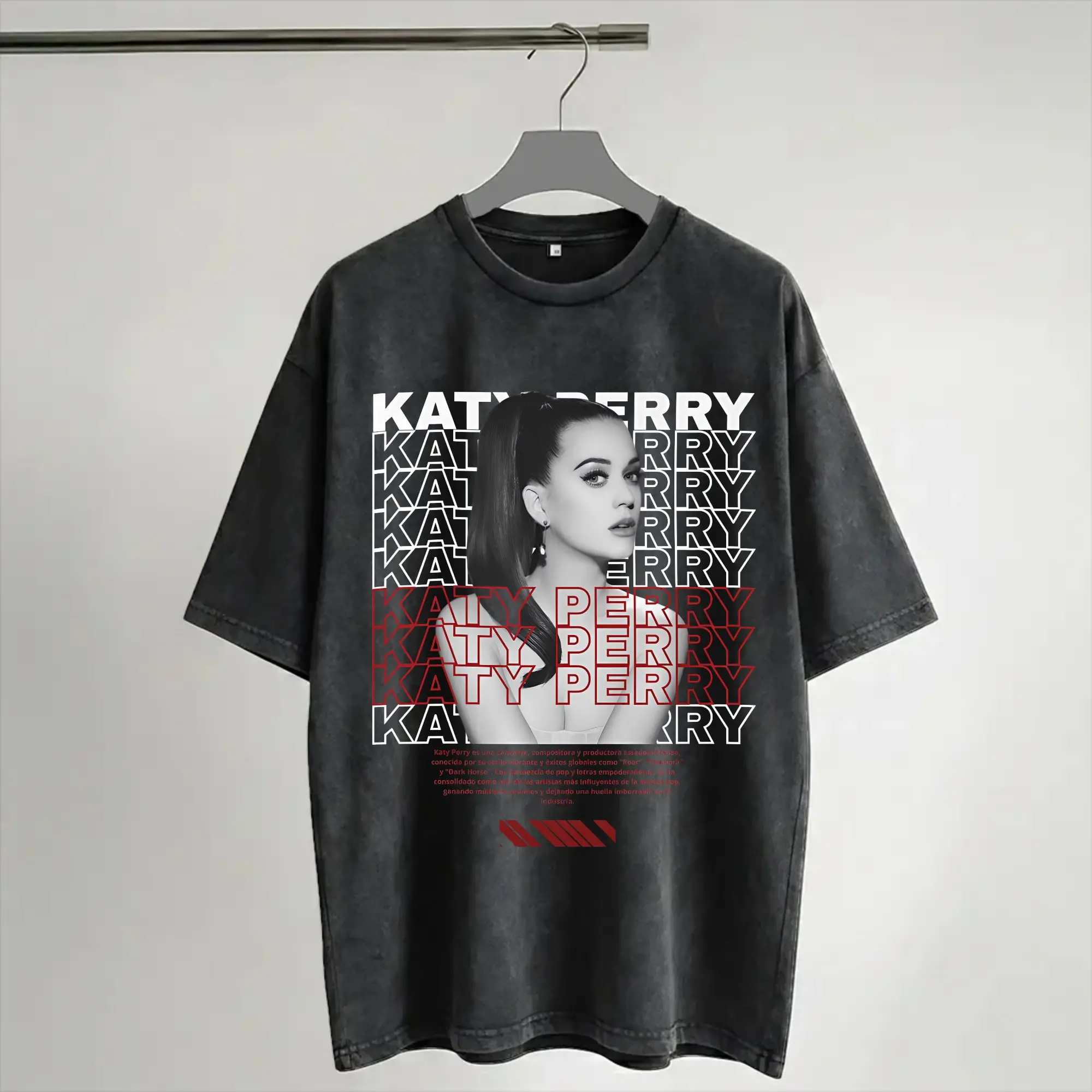 2026 Katys Perrys Tour T Shirt Hip Hop Washed 100% Cotton Street T-Shirt  Fashion for Men Women Streetwear Graphic Tees