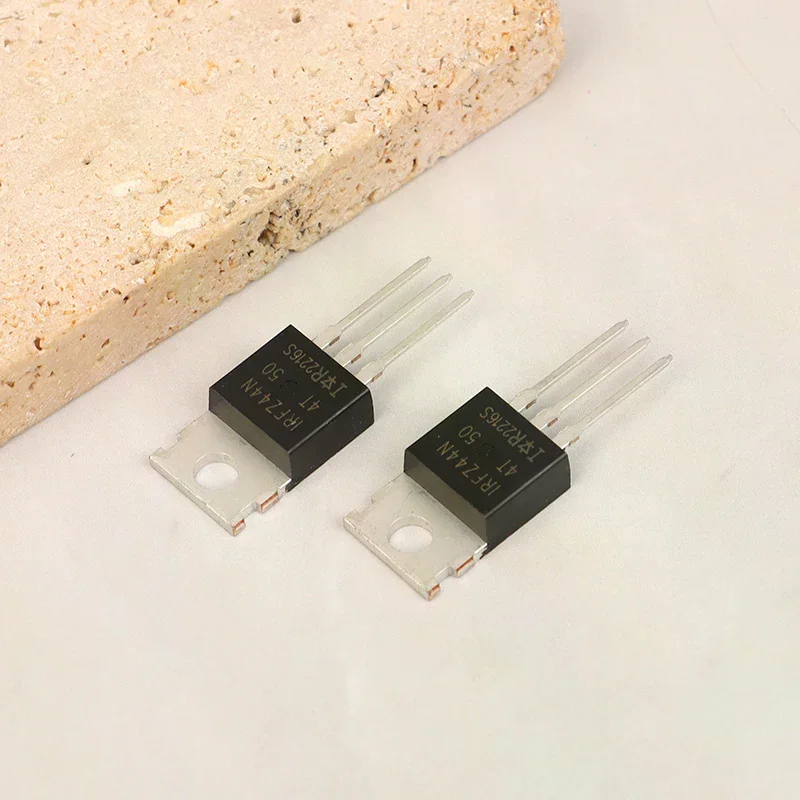 10 Pcs IRFZ44N TO220 IRFZ44NPBF TO-220 IRFZ44 Mosfet Transistor Kit Original 55V 49A MOS Tube