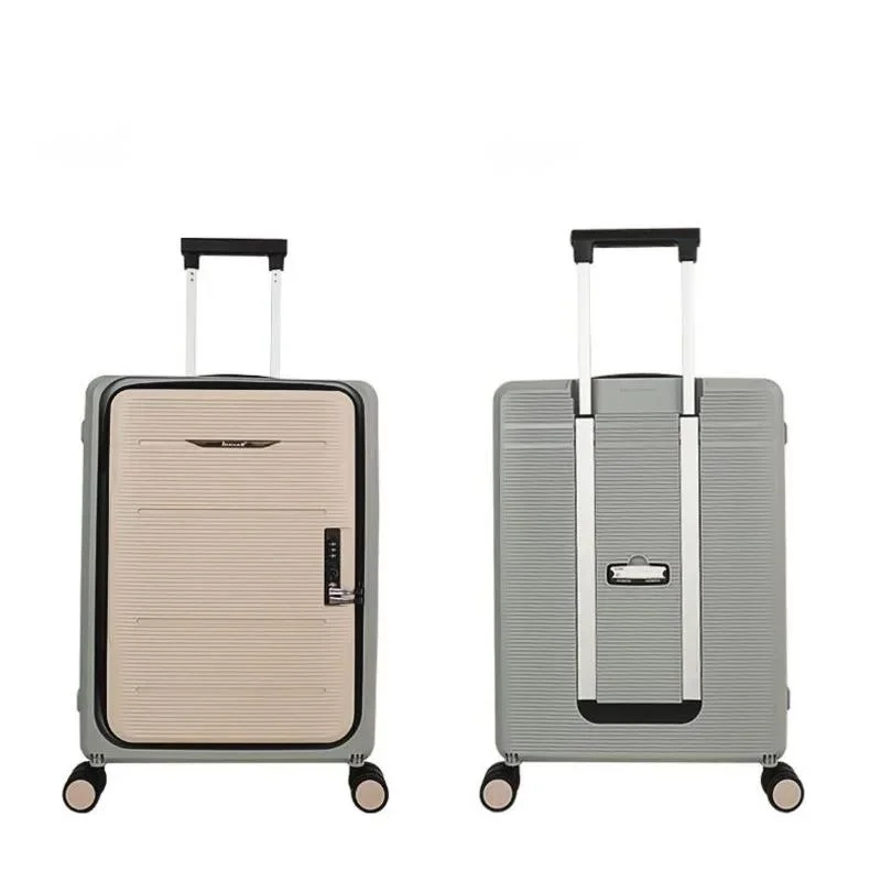 Rolling Luggage Cabin Holiday Suitcase With Wheels Foldable Couples Travel Password Package Outing Carry On Luggage 20“24