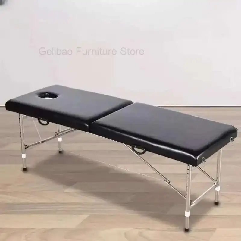 

Portable Beauty Massage Bed Comfort Massage Bed Examination Household Camilla Quiropractica Profesional Masaje Salon Furniture