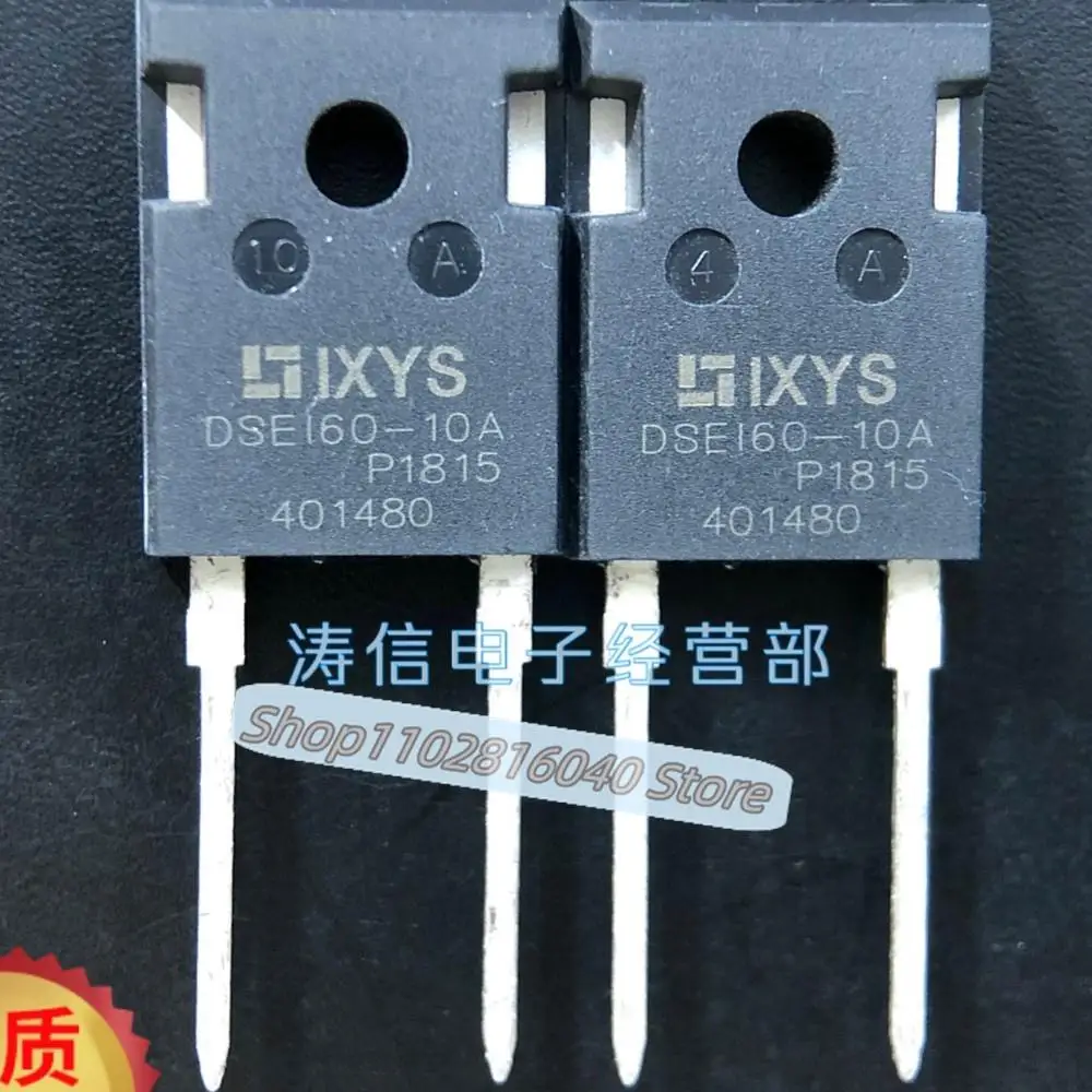 

10PCS/Lot DSEI60-10A DSE160-10A TO-247 60A/1000V Best Quality Imported Original Spot