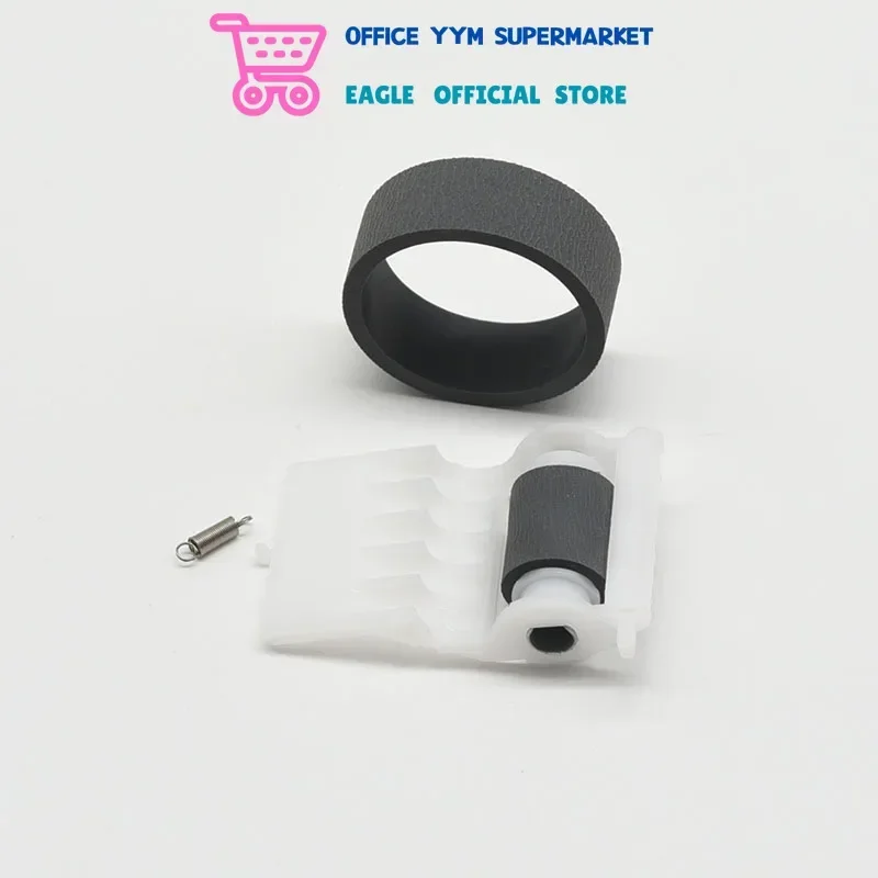 1Set Paper Pick Up Roller Rubber Tire for Epson 1390 R1800 R1900 R2000 A1430 1500W L1800 L1300 1400 1430 ME1100