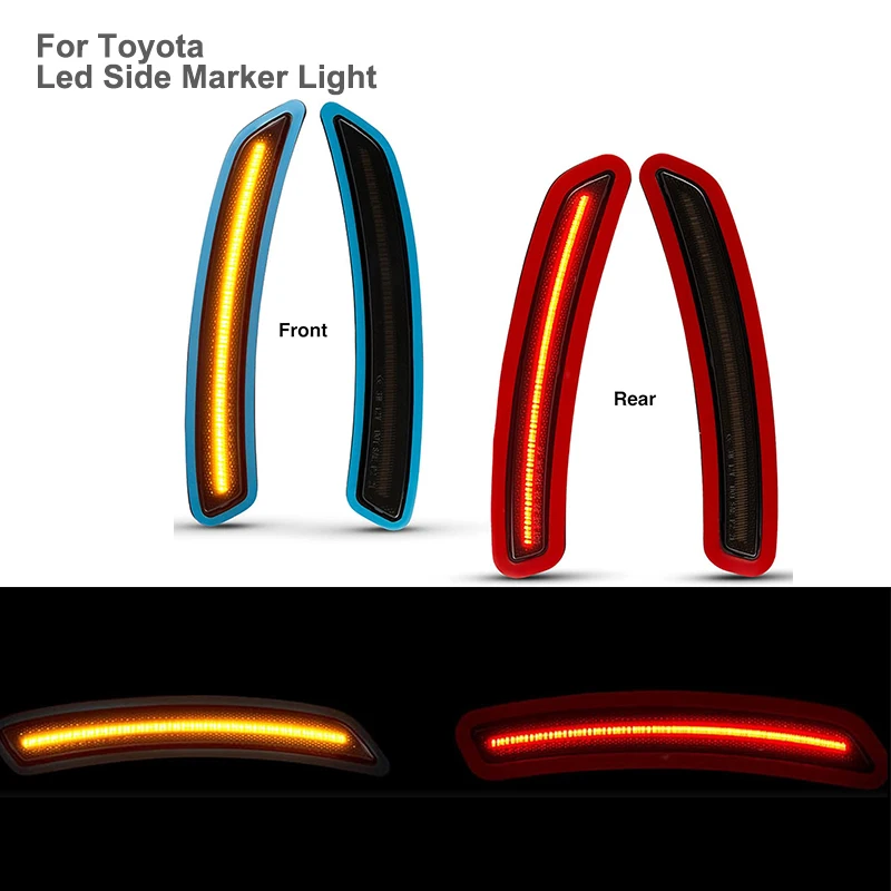 

For Toyota LED side marker lights suitable for Toyota Supra Rear Bumper LED front and rear side marker lights