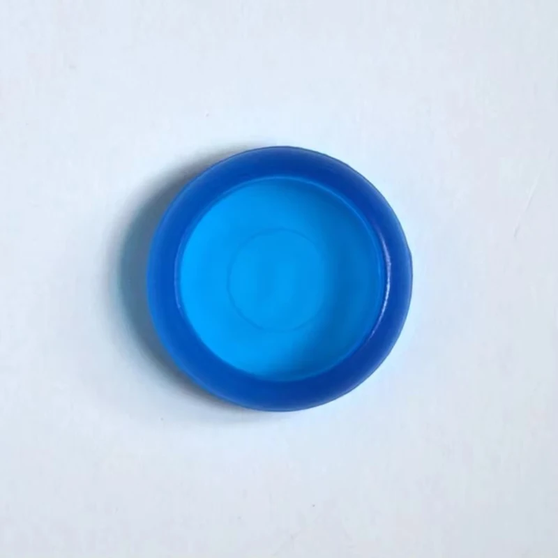 12pcs 18Mm Plastic Binding Disc Notebook Mushroom Hole Button Notepad Plastic Loose-leaf Coil Buckle Colorful Binder Ring