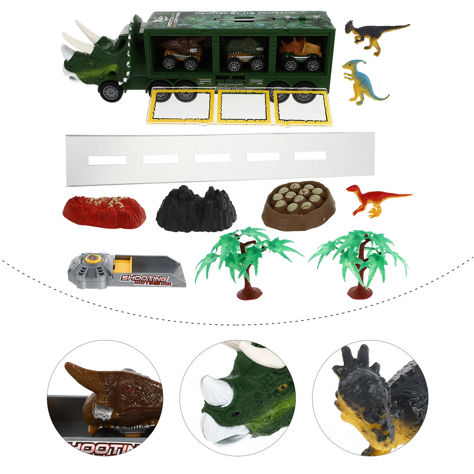 

Набор из 1 машинки-динозавра с инерционным механизмом, развивающая игрушка для детей, подарок, машинка-динозавр для хранения игрушек