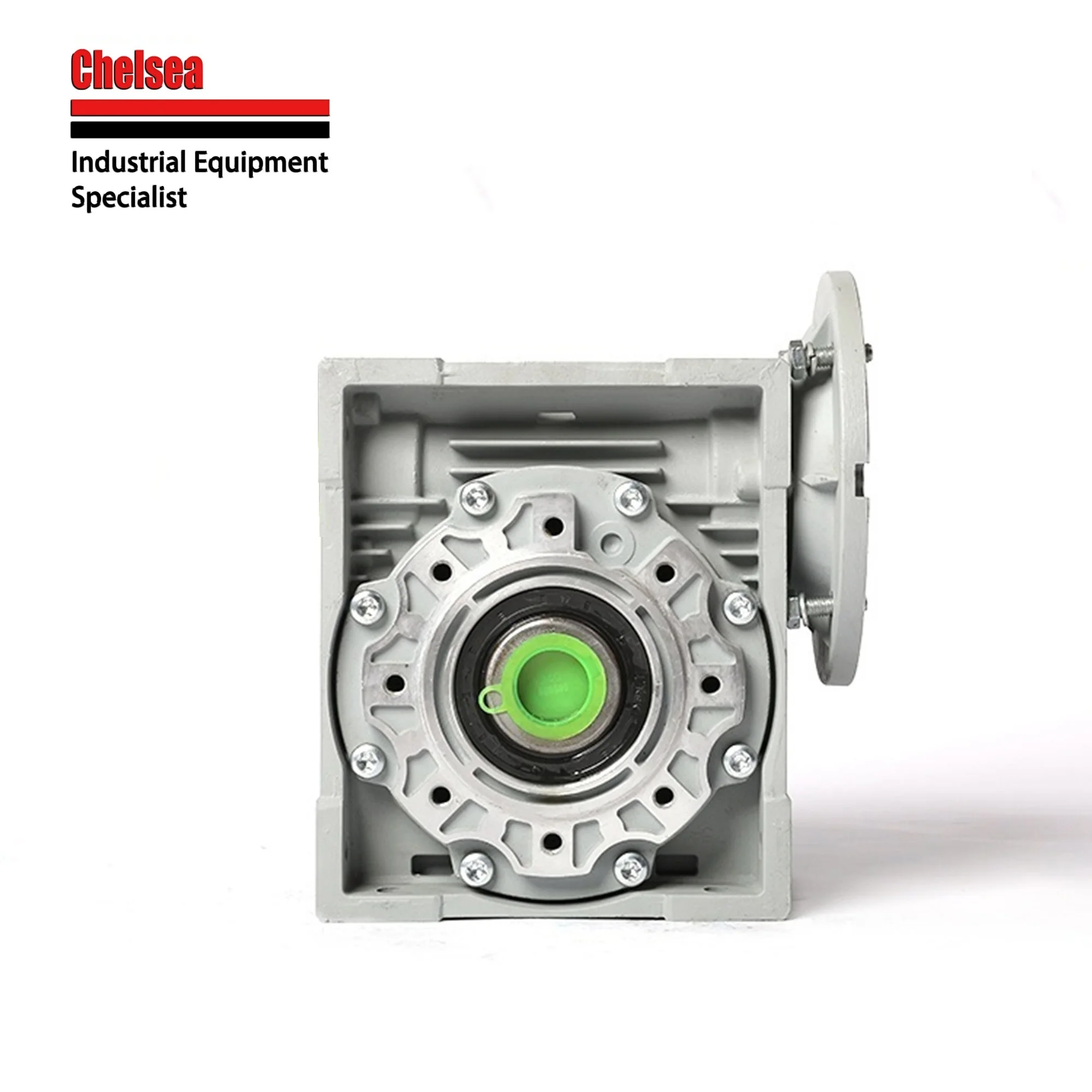 Chelsea Worm Gearbox Speed Reducer NMRV075 Input 14/19/24/28mm Output 28mm Ratio 7.5:1-100:1 Worm Gear Tin Bronze+Mineral Oil