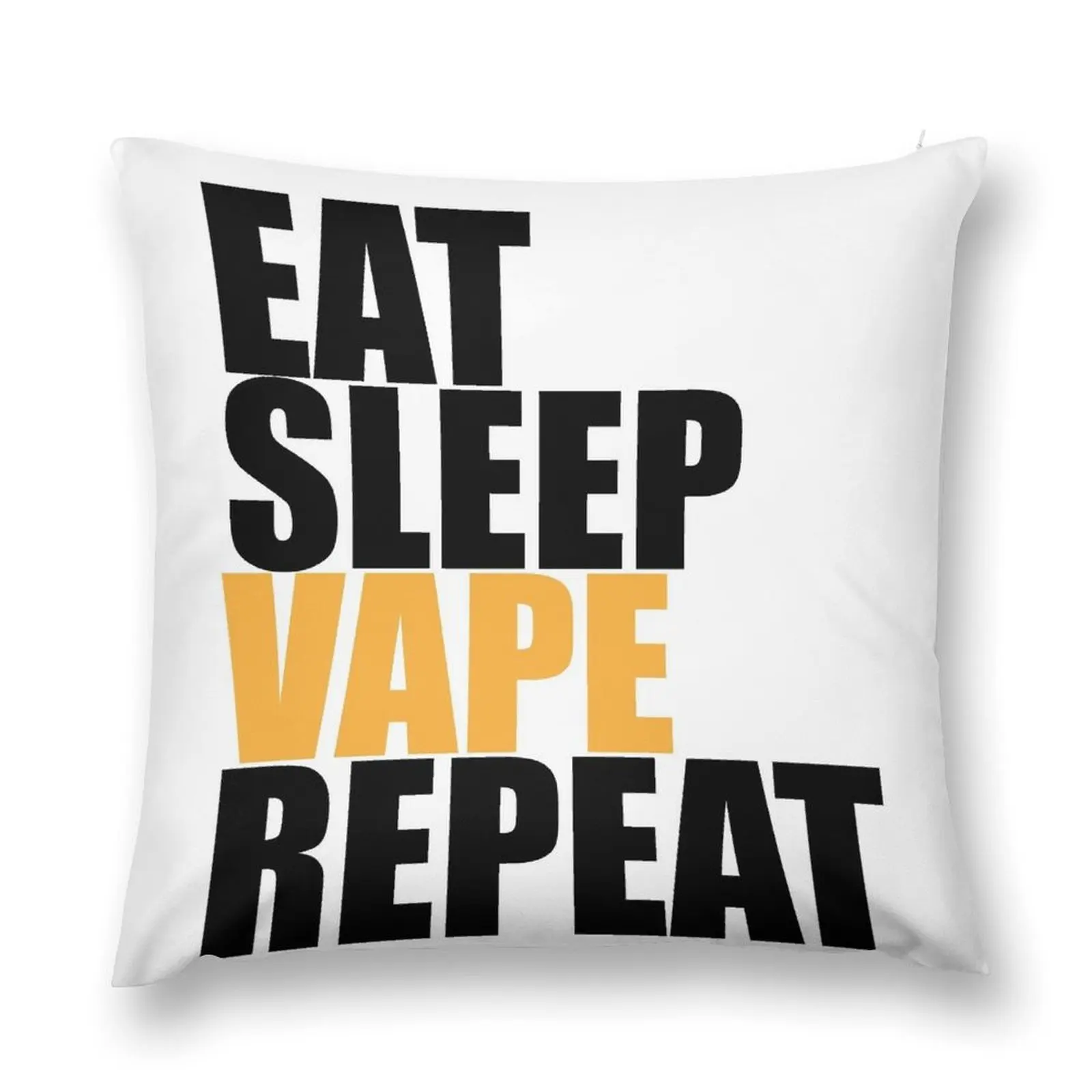 EAT SLEEP VAPE REPEAT Throw Pillow Throw Pillow Covers Pillowcases Cushion Covers Sofa christmas pillowcases pillow