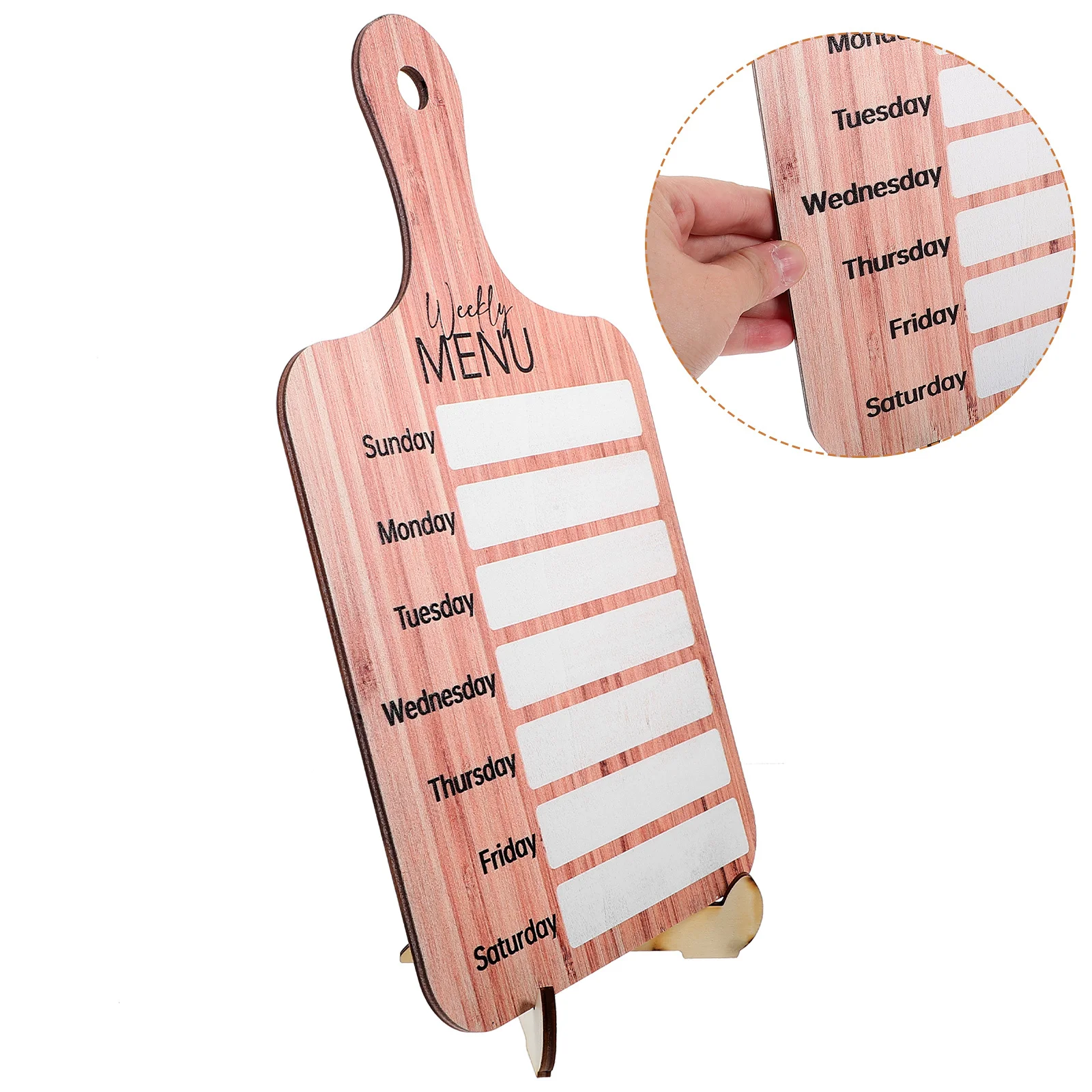 

1Set Magnetic Menu Board Fridge Organizer Dry Erase Board Weekly Meal Planner Acrylic Chalkboard Calendar Menu Magnet