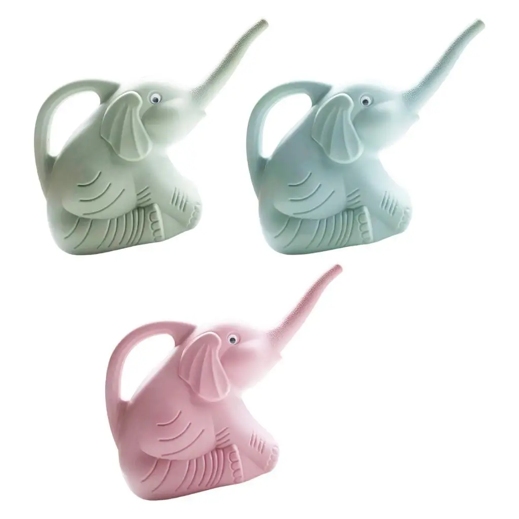 

Elephant Shaped Watering Can Portable Plant Waterer Lovely Lightweight 2L
