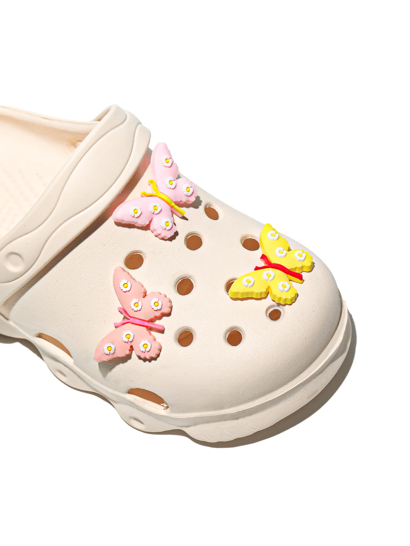 Kinder-Clogs, Leichte EVA-Gartenschuhe, Wasserdichte Rutschfeste Sandalen, Bequeme Slip-On Schuhe für Drinnen und Draußen 1214 – Detail 5