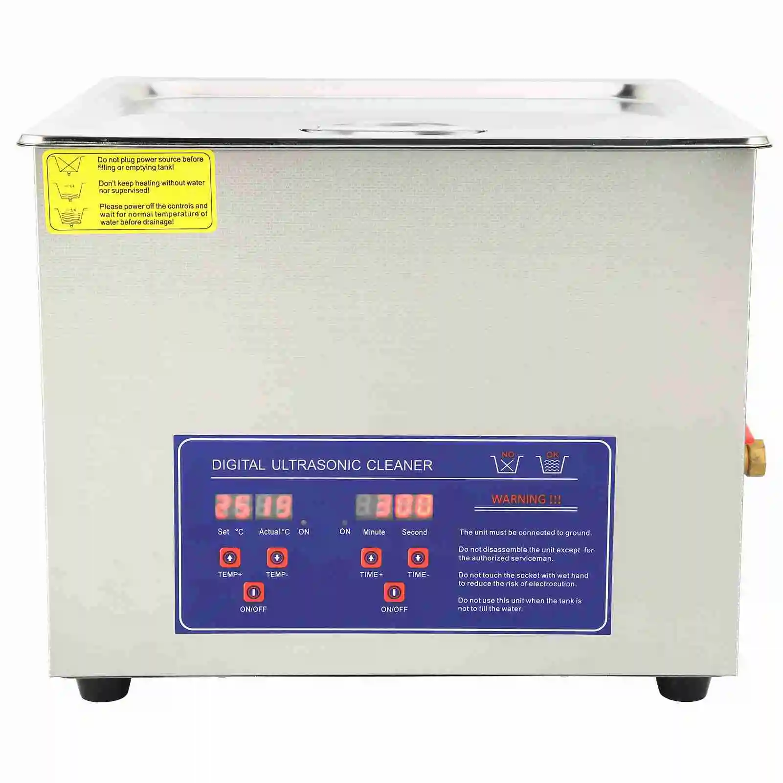 15L Digital Ultra   Bath Cleaning Heater Timer PS‑60A  Ultrasonic Cleaning Timer