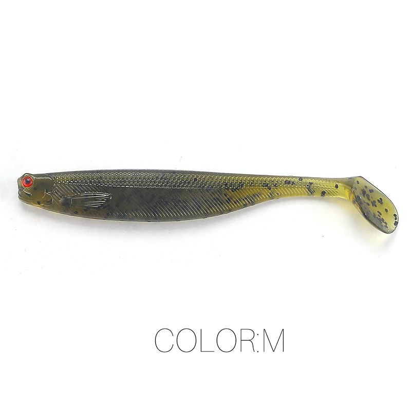 NEU Supercontinent ShadTeez T-Tail 50mm 70mm 100mm Pike Zander Predator Fishing 3D-Augen Weicher Köder Angelköder