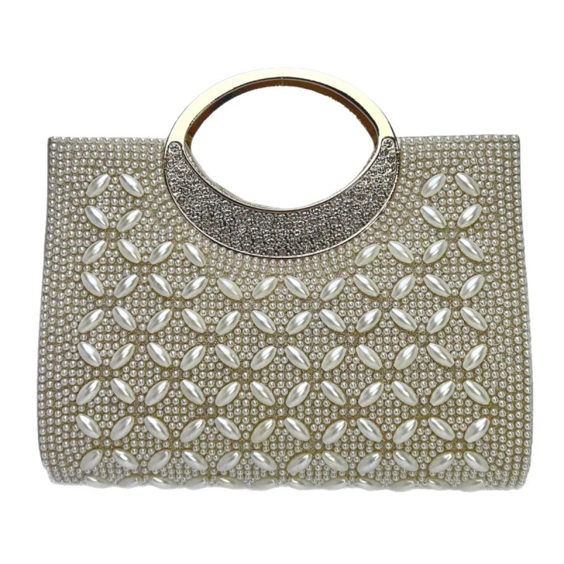 

New trendy handbags for women, pearl - designed banquet bags, luxurious party bags