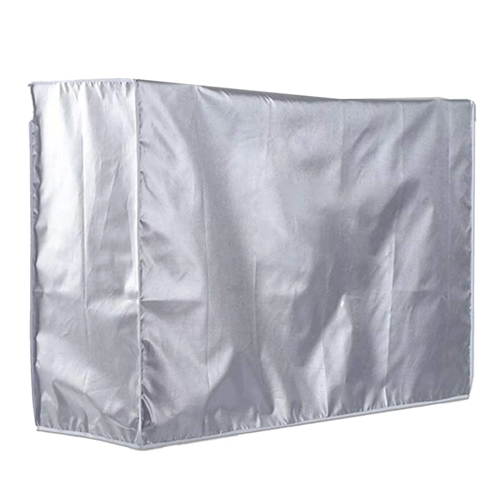 Protective Outdoor Cover for Air Conditioning Units Made of Weather Resistant Polyester Shielding from Sun Rain and Dust