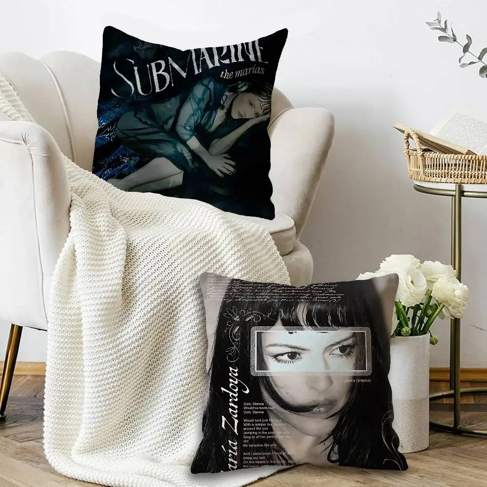 album art S-Submarine The Marias Lucky Dragon pillow cover sofa cushion cover home room decoration children gift