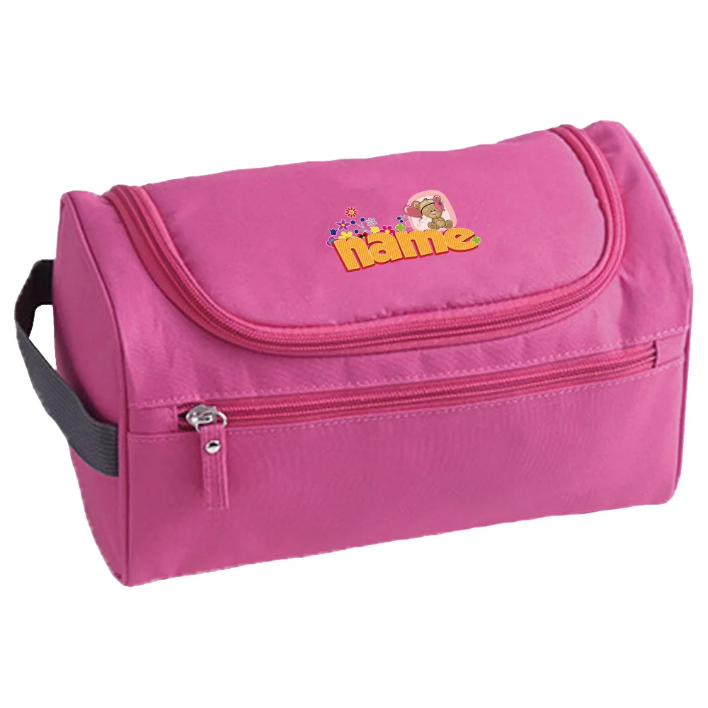 Personalized Customized Women's Makeup Bag Toiletries Storage Bag Hanging Waterproof Toiletries Bag Customized Product