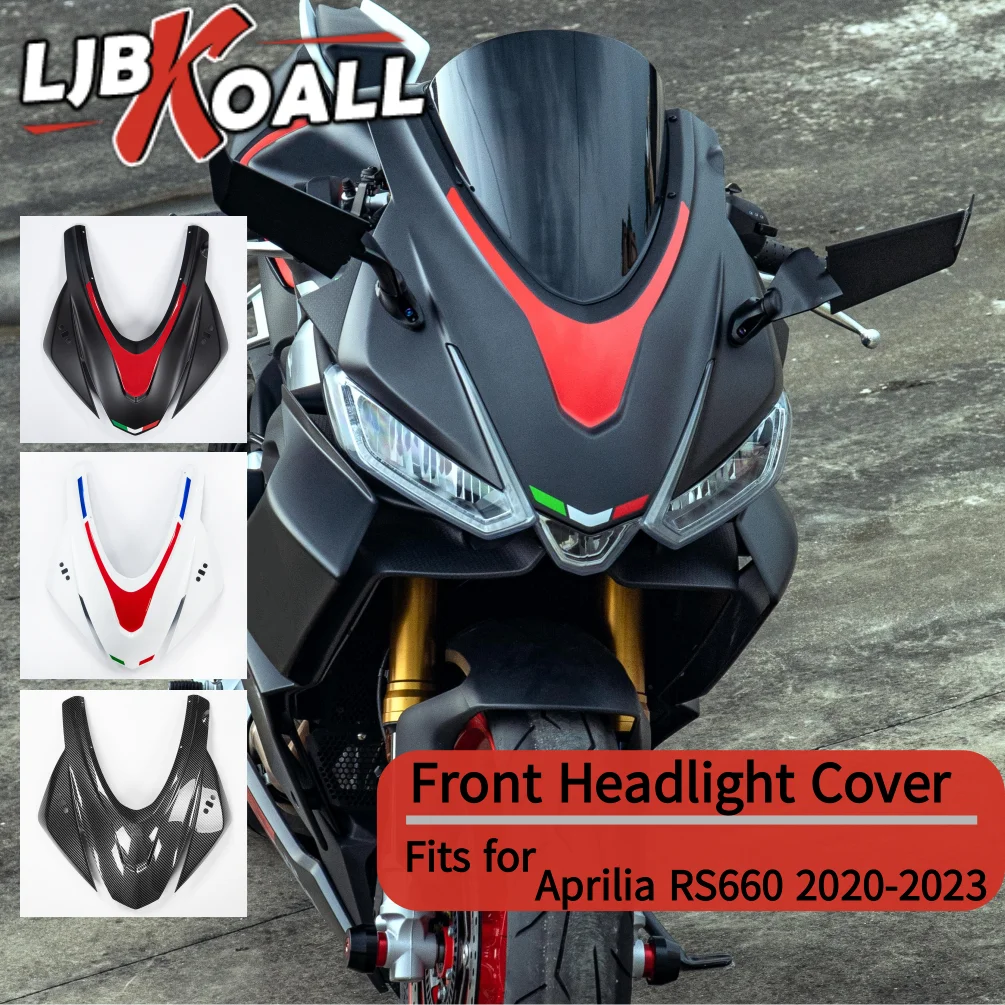 

Motorcycle Front Headlight Headlamp Fairing Cover for Aprilia RS 660 2020 2021 2022 2023 RS660 Head Light Guard Accessories