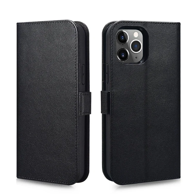 

Leather Phone Cases 2-in-1 Wallet Mobile Phone Case for iPhone 12 Mini/ 12 Pro Max