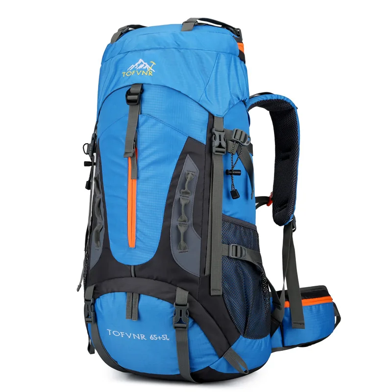 Imagem -05 - Mochila de Acampamento Grande Masculina e Feminina Bolsa de Viagem Bolsa de Ombro Bagagem Caminhada Escalada Trekking Viagem ao ar Livre Unissex 65l