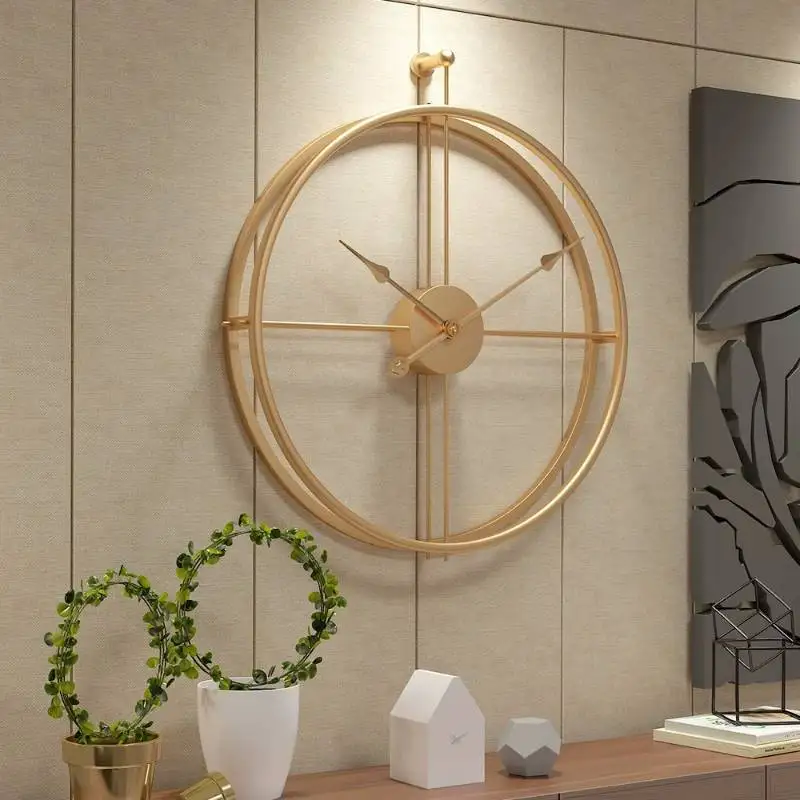 LivingRoom Vertical Camera Wall Clock Month Unique Double Aesthetic Alarm Wall Clock Kitchen Desk Duvar Saati Home Decor Items