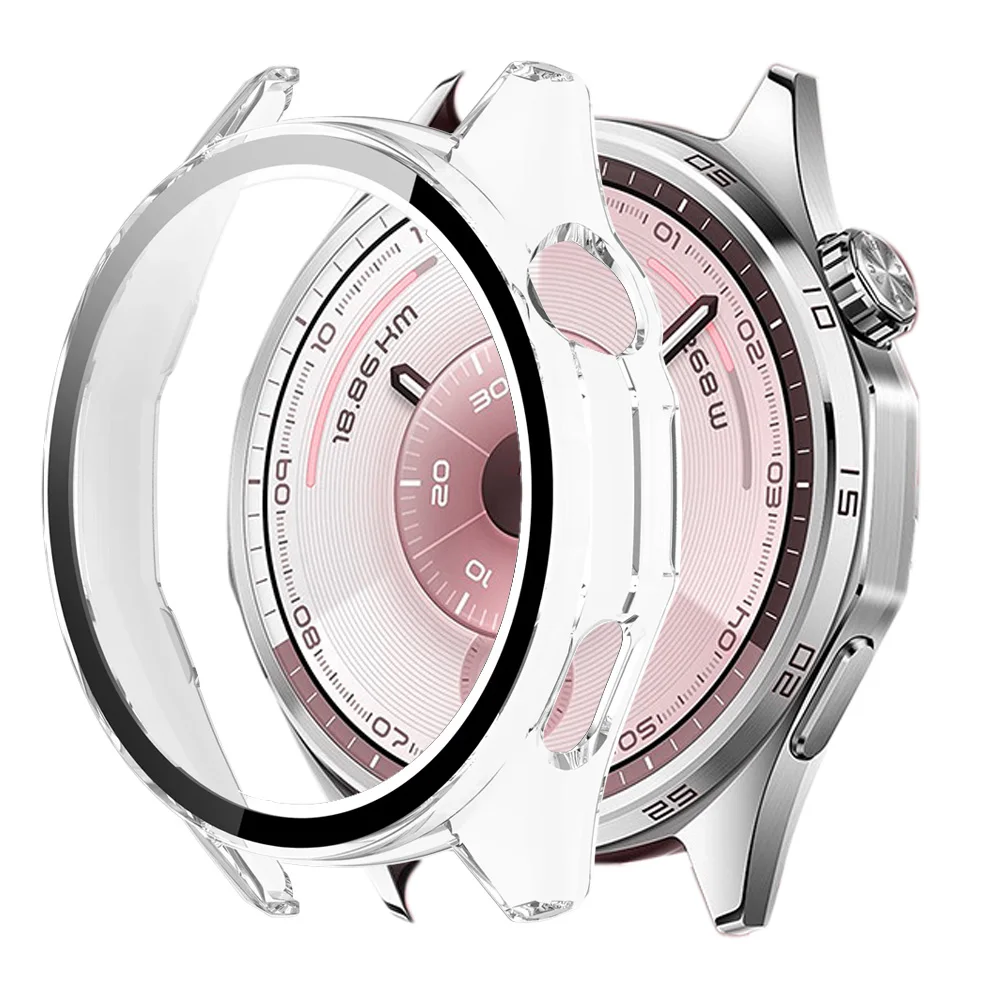 PC Cover+Tempered Glass Film For Huawei Watch GT7-6 46mm 41mm Anti-fall protective shell For Huawei Watch GT6 Pro 46mm Case