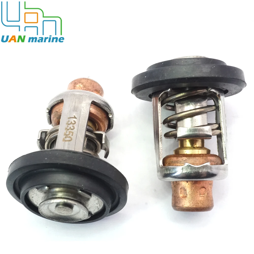 2 Pcs Outboard 143°F / 62°C Thermostats 75692Q2 for Mercury Marine 135-200 HP Replace 75692T3 75692 Sierra 18-3553 18-3543