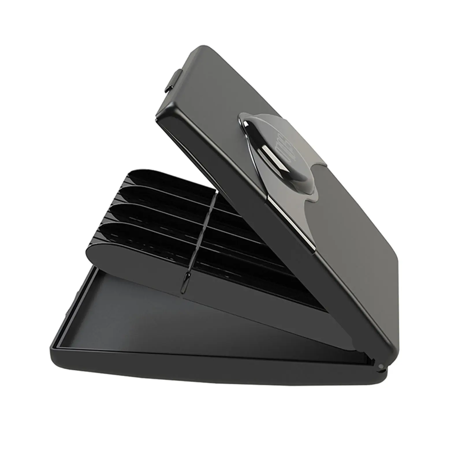 

1x портативный износостойкий водонепроницаемый ящик для хранения деталей управления инструментами для 8 язычков, сеток, уличный гобой-саксофон