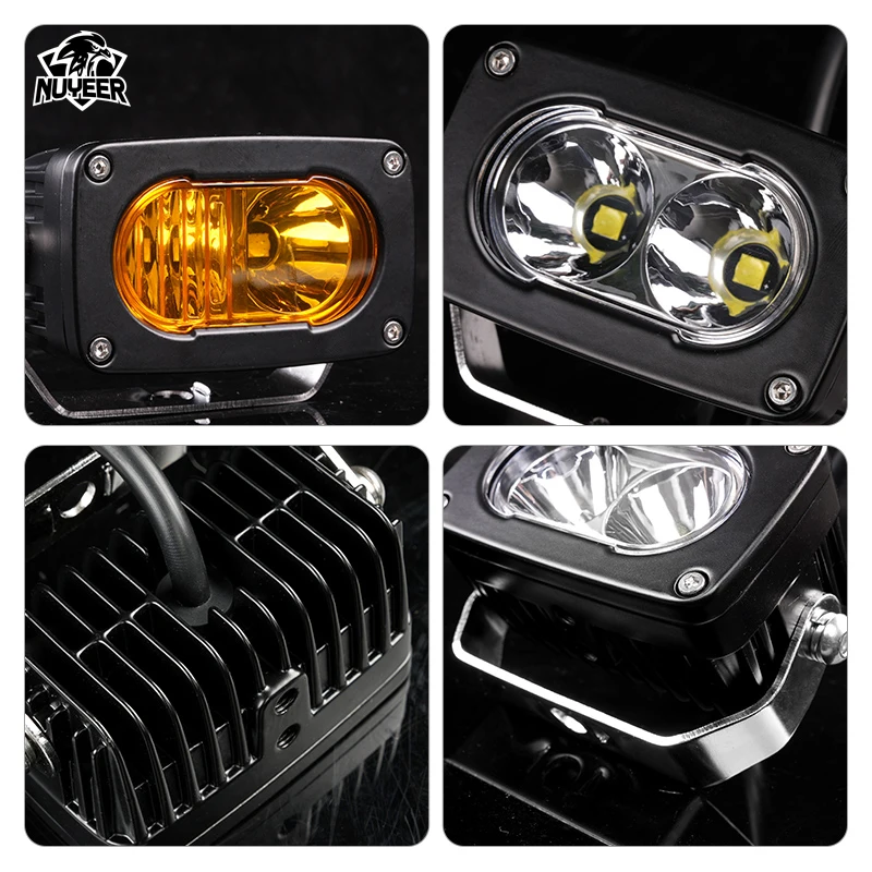 Hot Sale Led Work Light 20W 2inch Aluminium Alloy Long Life Span Led Driving Light for Tractor Truck