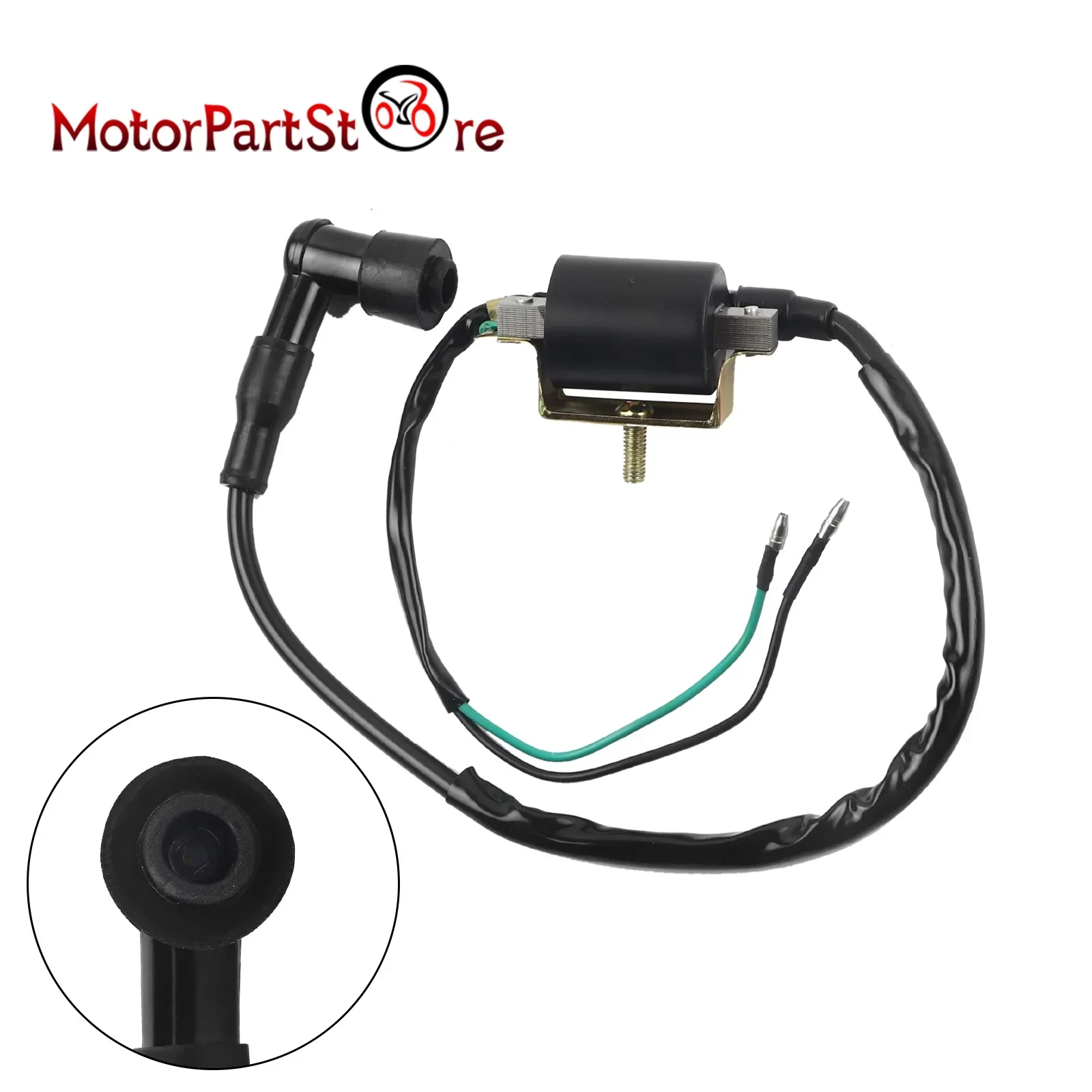 Ignition Coil for 50cc 70cc 90cc 110cc 125cc ATV Quad Dirt Bike Pit Bike Coolster 3050 Kids Quad 4 Wheeler Taotao Pocket Bike