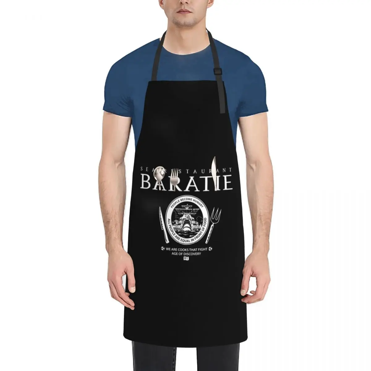 

One Comic Series Piece Sea Restaurant Baratie Slim Fit T Women Unisex Full Size Gift 739 Good, Hot Summer Apron