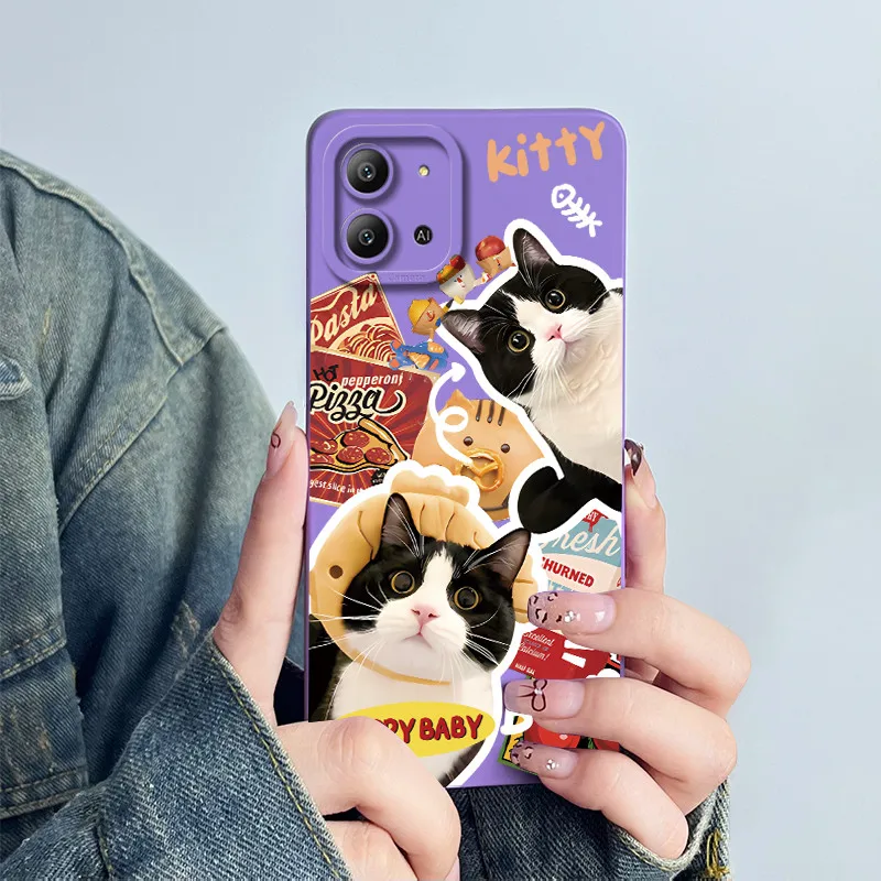 For Infinix Hot 11 2022 X675 Phone Case Cover Soft Silicone Sweet Painted Back Shell Cartoon Funda Lovely Printed Casing Coque