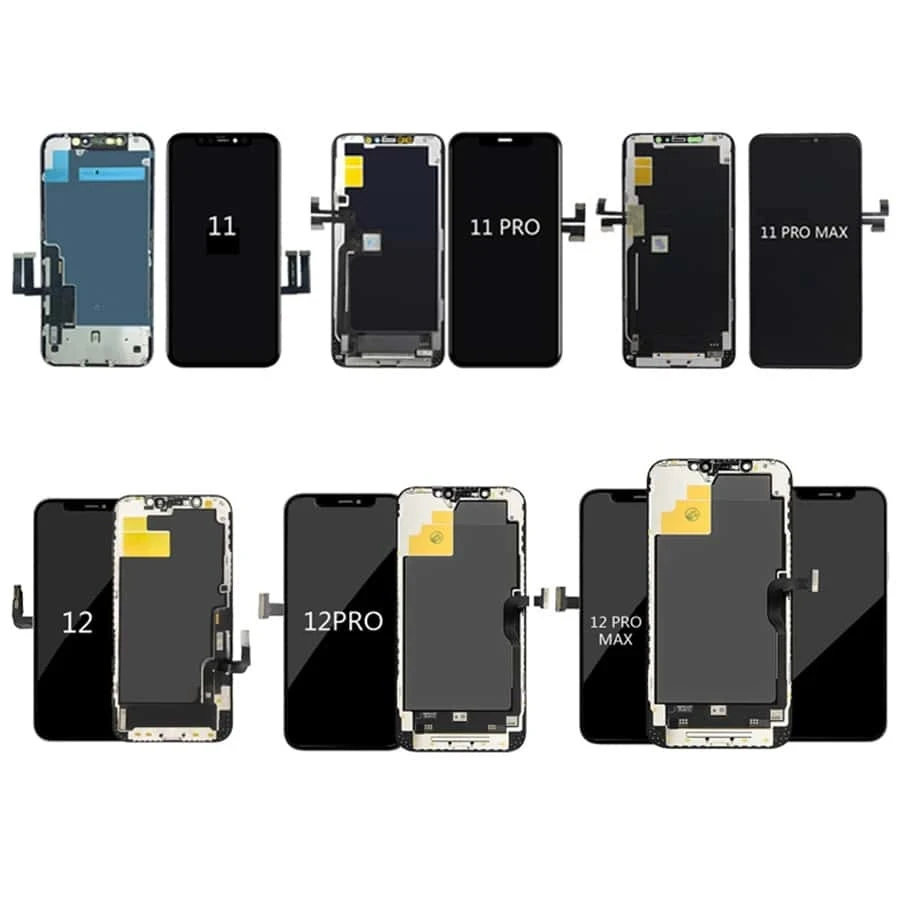 Incell LCD For iPhone 11 11 Pro 11 Pro Max 12 12 Pro 12ProMax LCD Display Screen With 3D Touch Digitizer Assembly No Dead Pixel