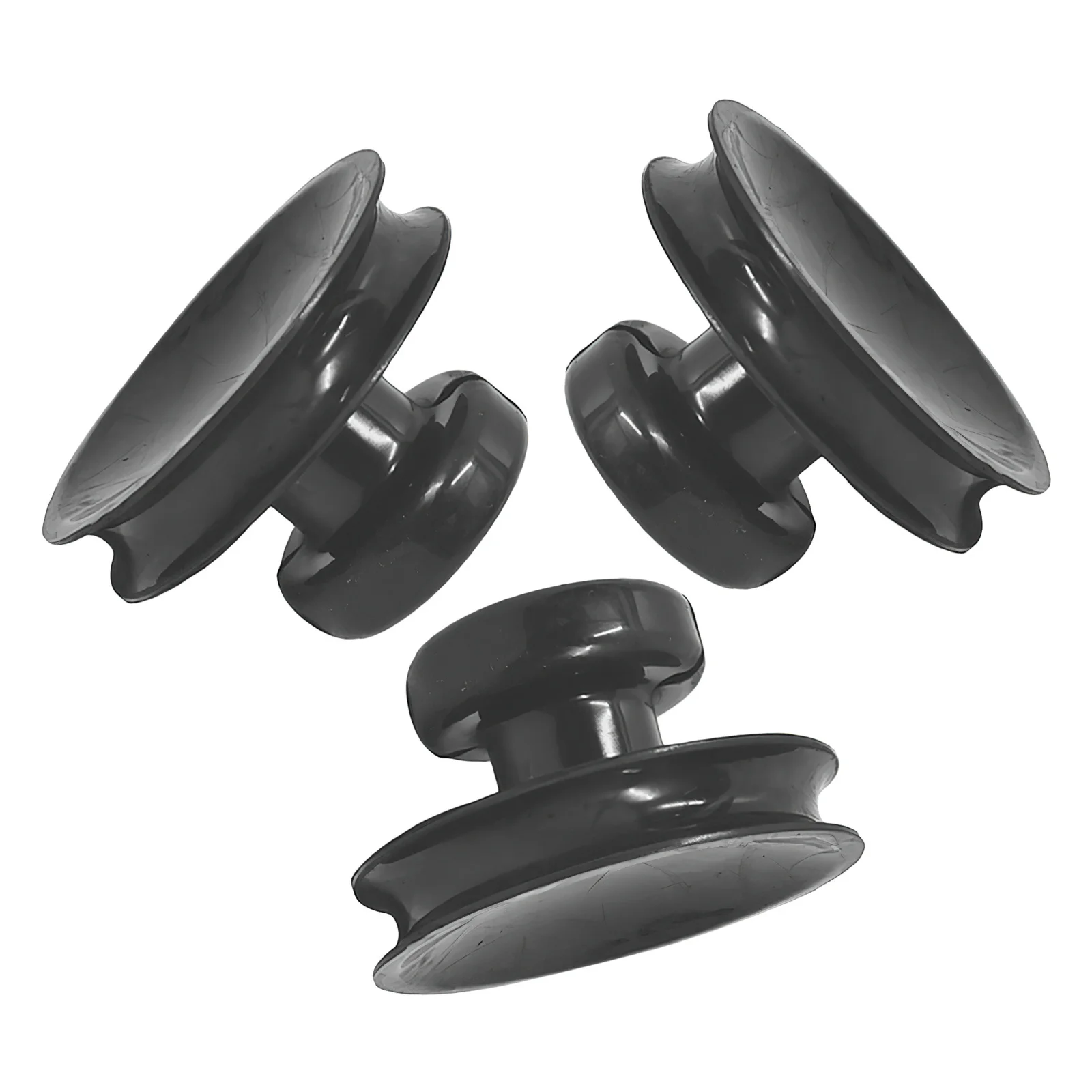 

3 Pcs Buddha Sound Bowl Suction Cup Meditation Accessories Cups Lifting Handle for Singing