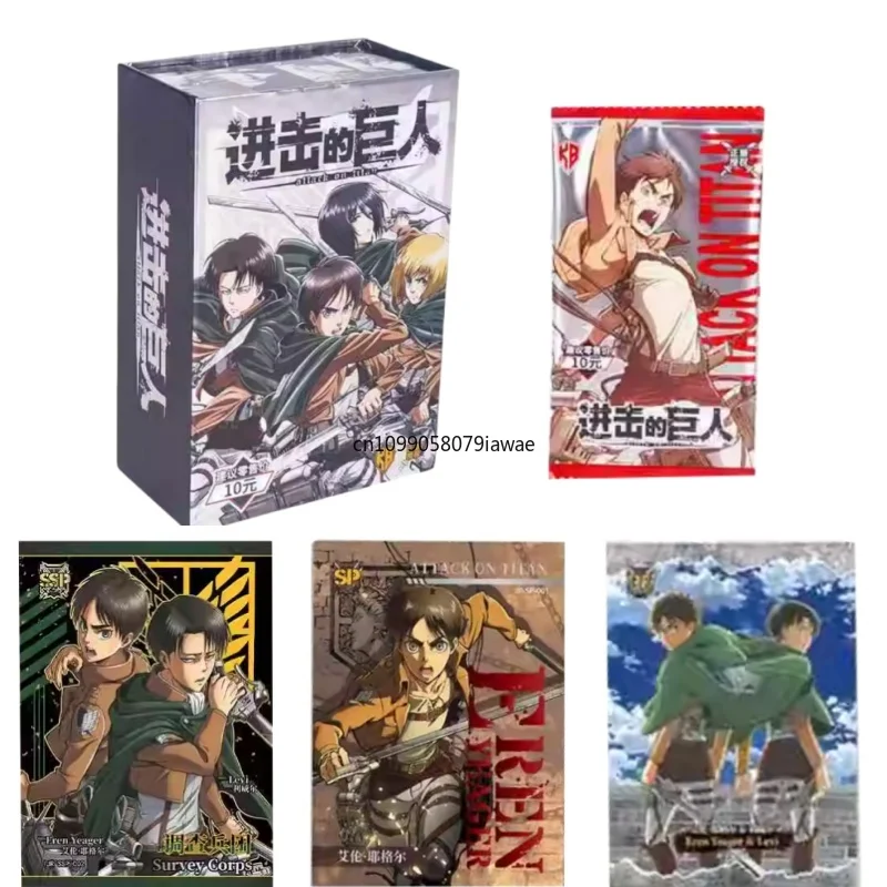 

Official Genuine Attack on Titan Card Allen Survey Corp Trading Card Final Battle Collectible Animation Card Gift Original Box