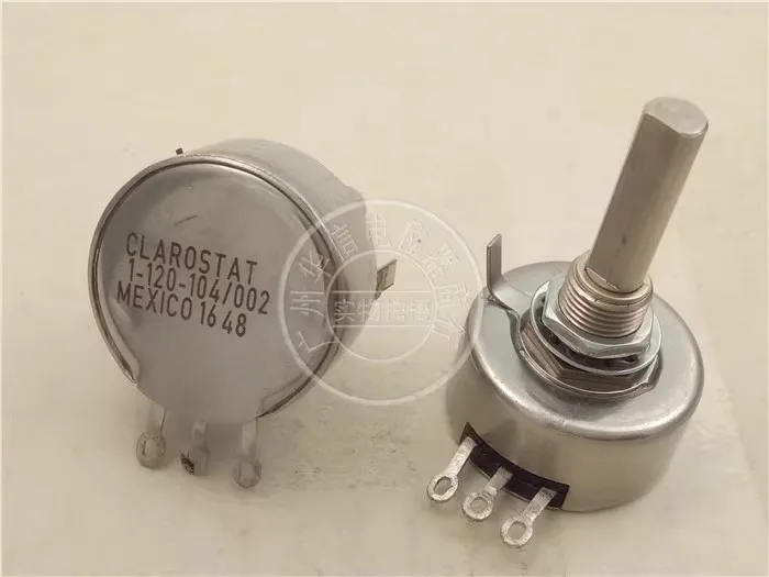 CLAROSTAT 1-120-104/002 potentiometer