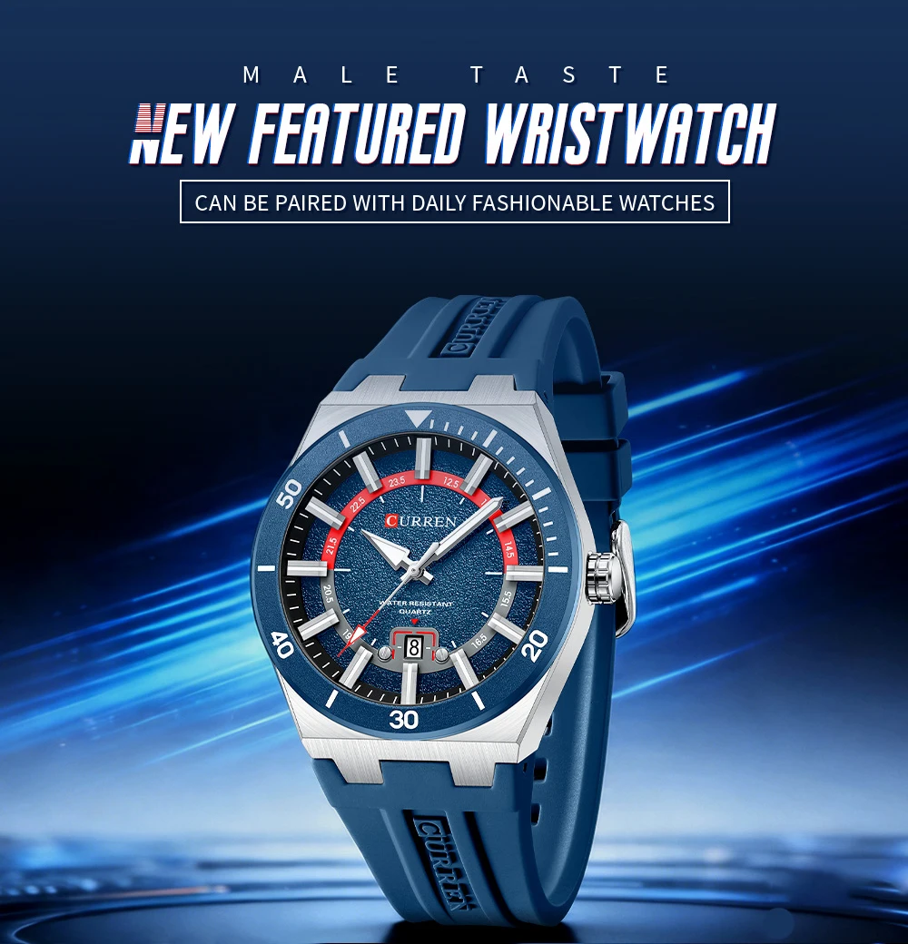 Curren 8491 Sport Men's Analog Quartz Watch