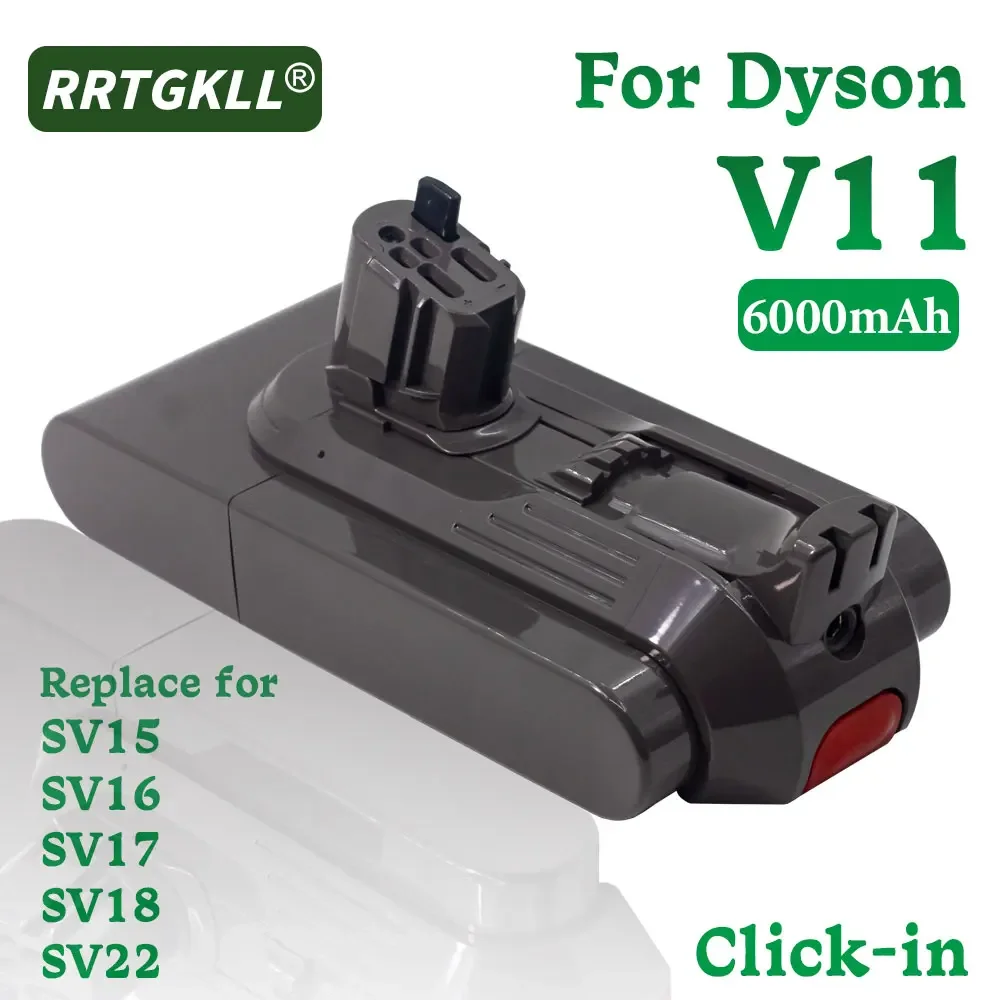 25.2V Battery for Dyson V11 SV15 SV16 SV17 SV18 SV22, V11 Absolute V11 Animal V11 Fluffy Vacuum Cleaner Rechargeable Battery