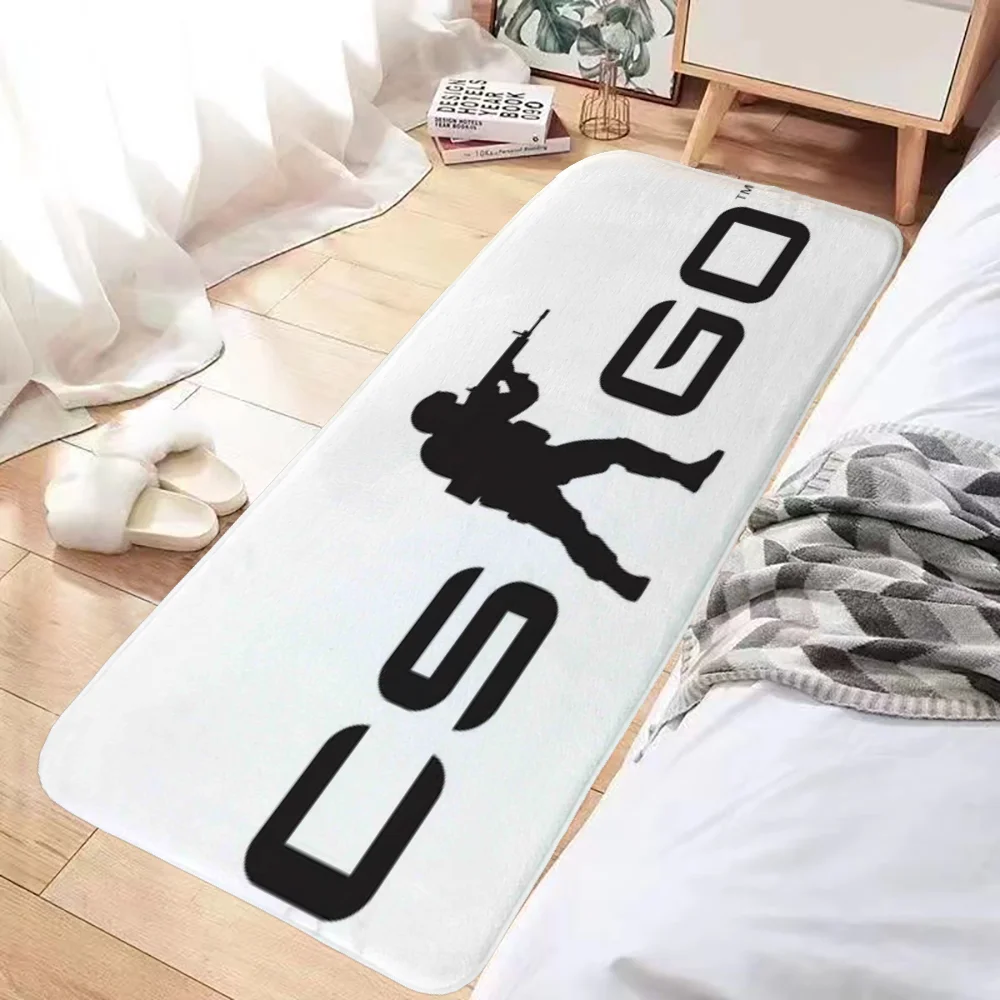 

Counter-Strike Kitchen Rug Floor Bath Mat Bathroom Foot Mat Carpet for Kitchen Mats Rugs Door Prayer Non-slip House Entrance