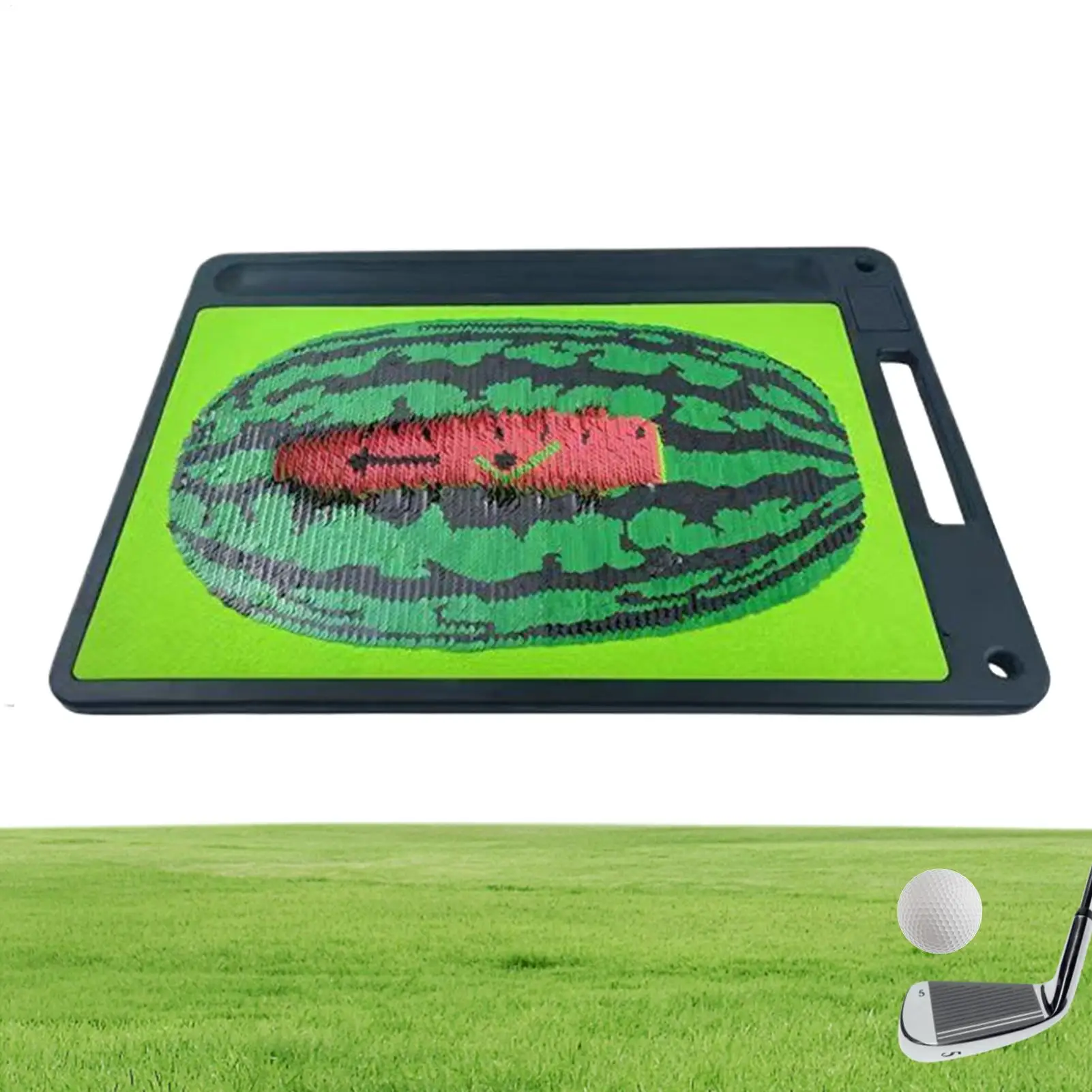 

Коврик для гольфа Тренировочный коврик для гольфа с поворотной дорожкой Тренажер для обратной связью с обнаружением следов для улучшения качелей Спорт на открытом воздухе Домой