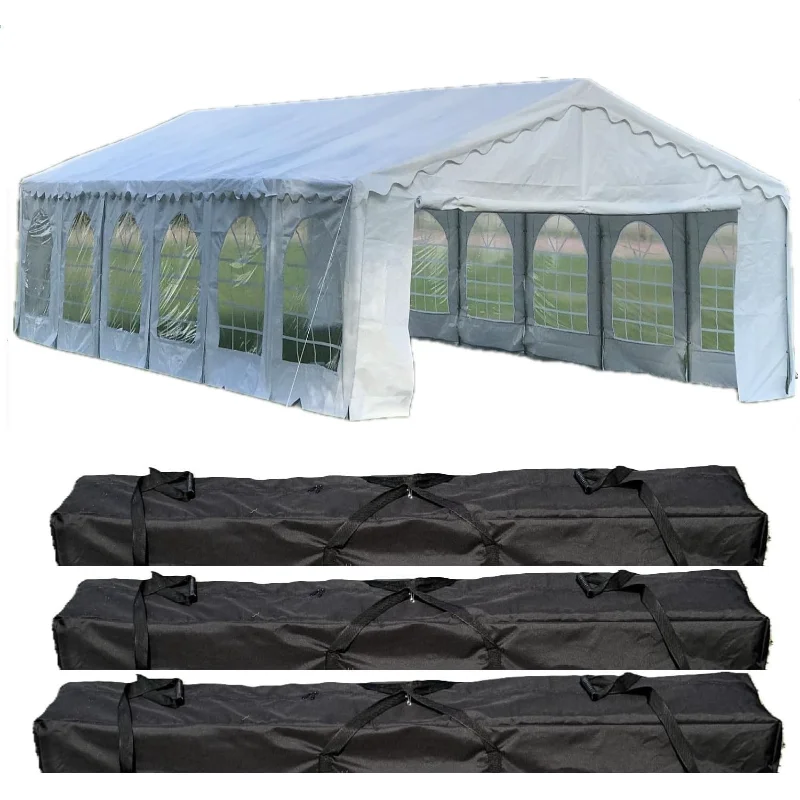 

Delta 40'x20' Budget PE Tents for Parties,Paty Tent,Outdoor Canopy,Carpas para Fiestas, Wedding Tent with Waterproof Top