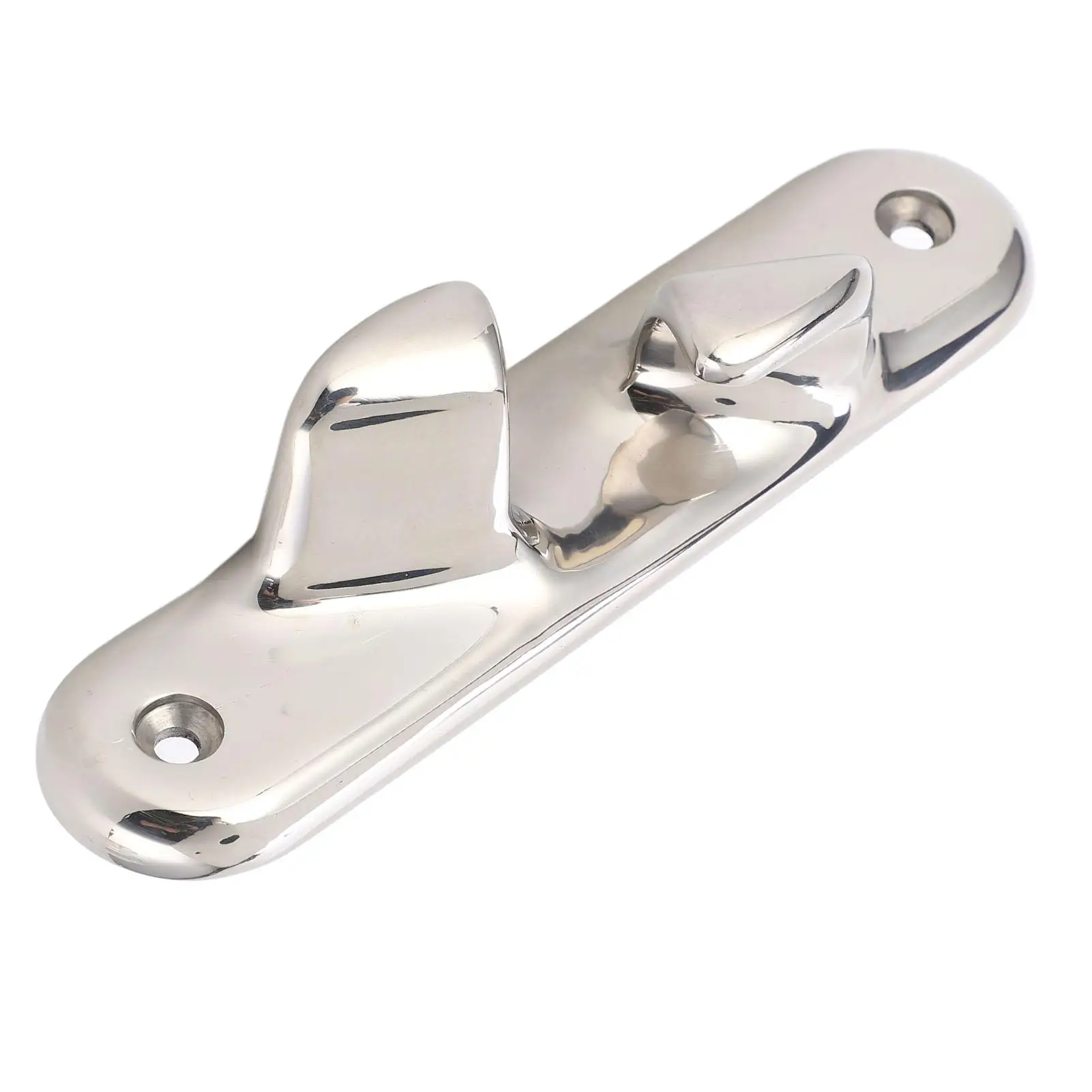 Marine Bow Cleat Mirror Polished Rust Resistant Straight Bow Chock for Boat Ship Yacht Anchoring