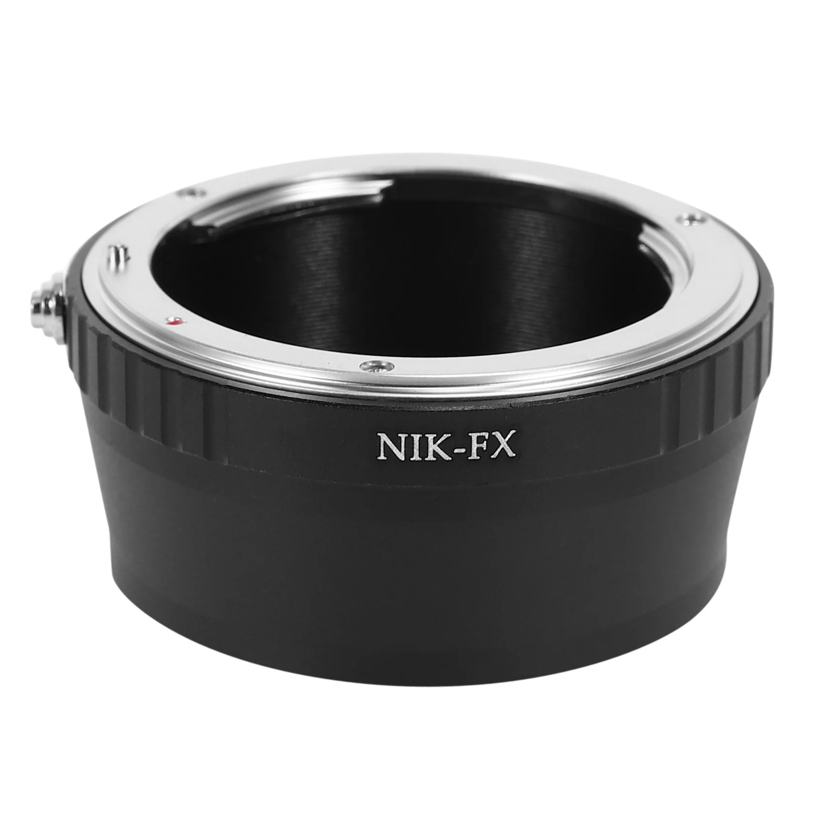 Adaptador de lente negro para cámara Nikon F AI a Fujifilm X Mount, compatible con Fuji X-E1 DC287