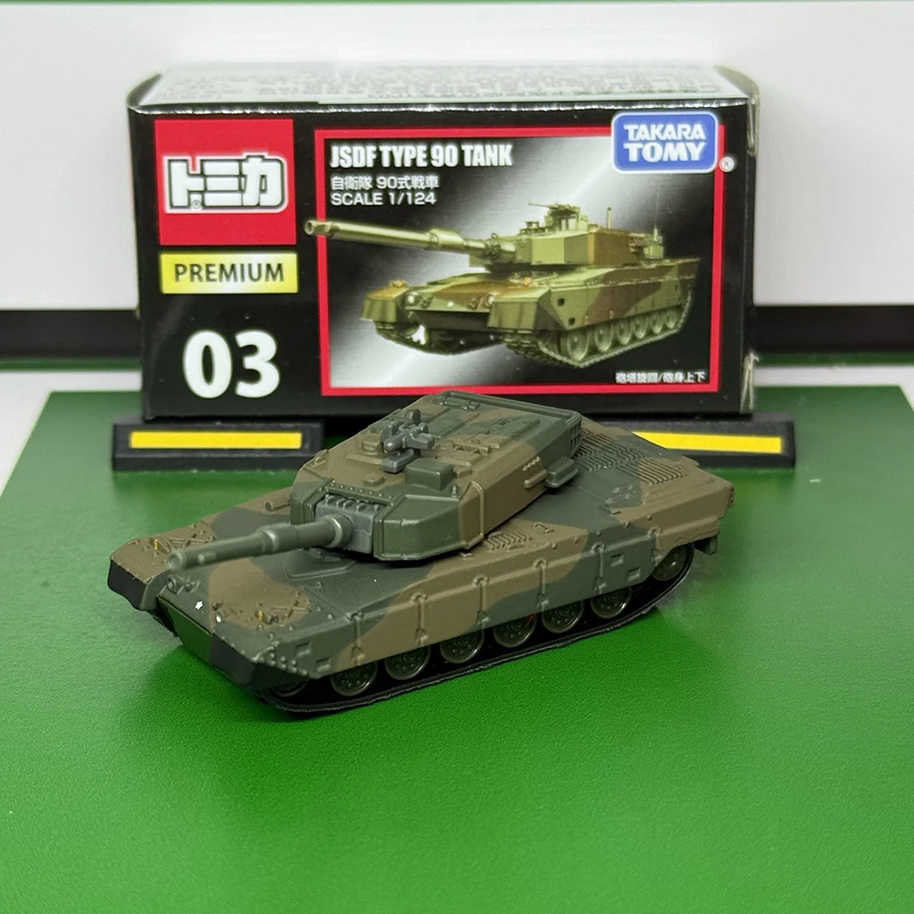 

Takara Tomy Tomica Premium No.03 JGSDF Type90 Tank Alloy car model boy toy Child Gift