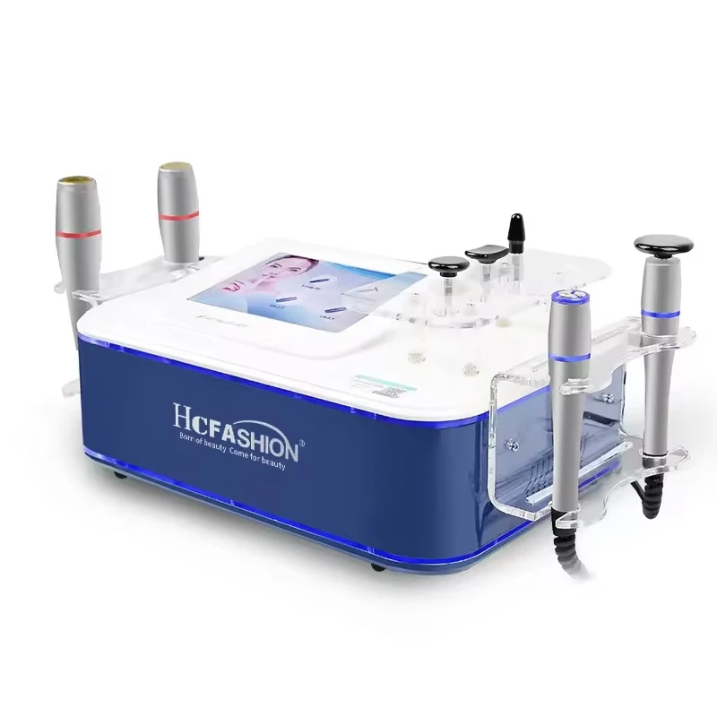 Ultrasonic Anti-Aging Machine RF Deep Layered Lymph Drainage Wrinkle Removal Face Lifting Collagen Regeneration Beauty Device