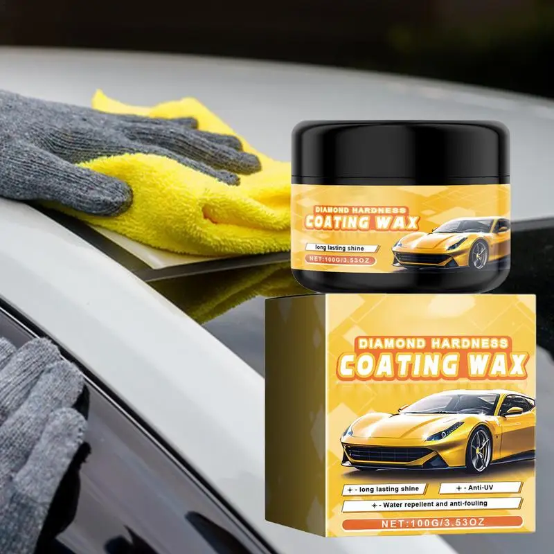 

Scratch Repair Wax For Car Polishing Kit Scratch Repair Agent UV Protection Auto Body Grinding Compound Anti Scratch Wax