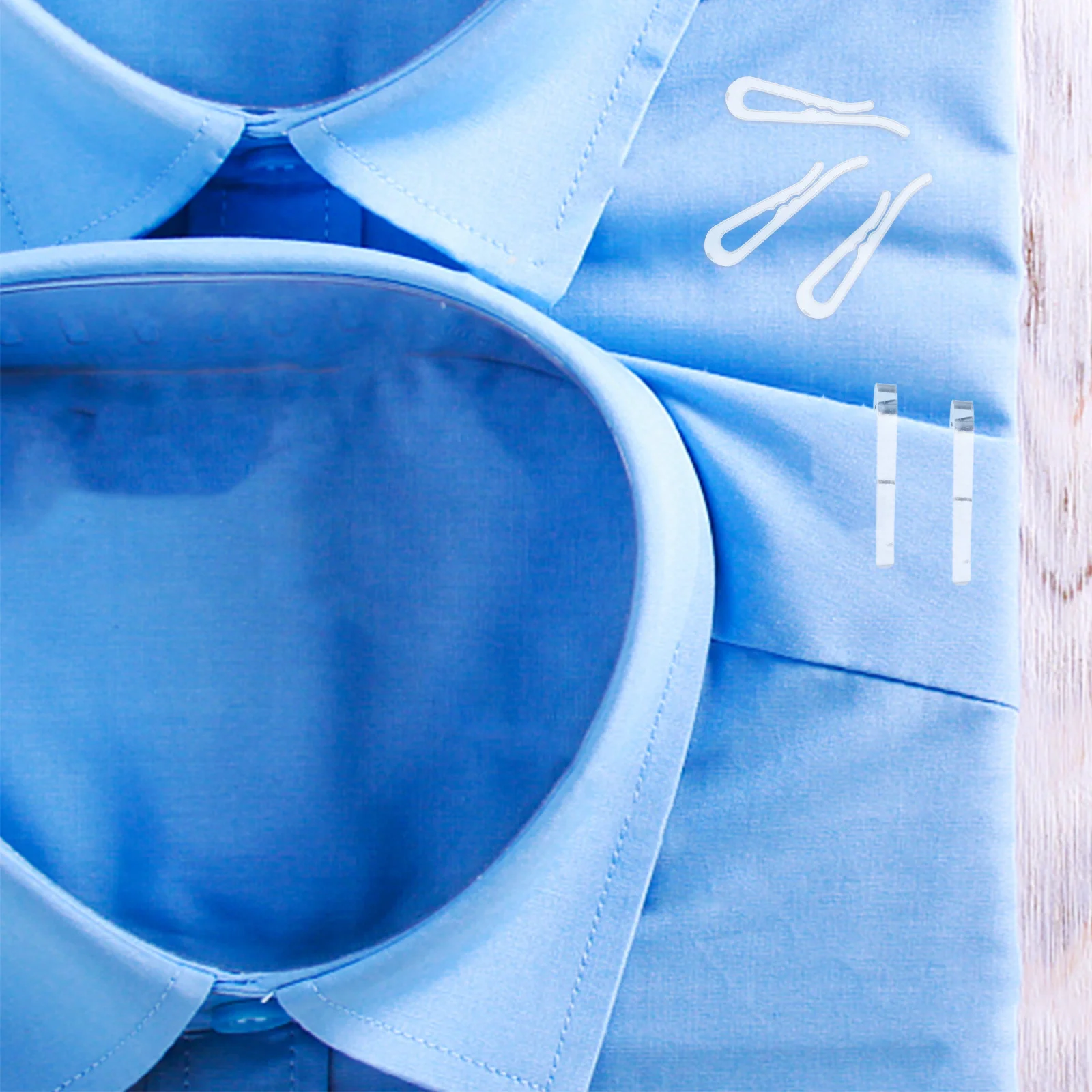 100 szt. Przezroczystych klipsów do ubrań, plastikowe klamerki do skarpet, ręczników, rękawic, ubranek dziecięcych, suszenia ubrań, plastikowe spinacze do bielizny, skarpet